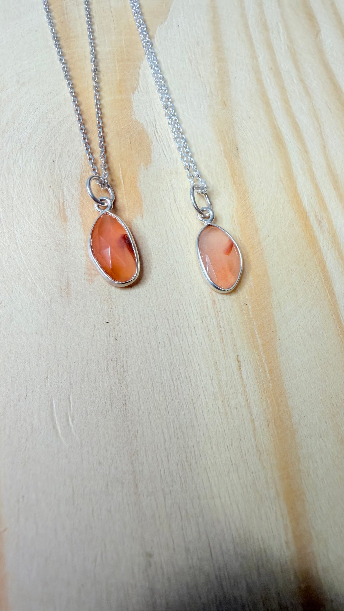 Colgante Cornalina | Plata de Ley 925