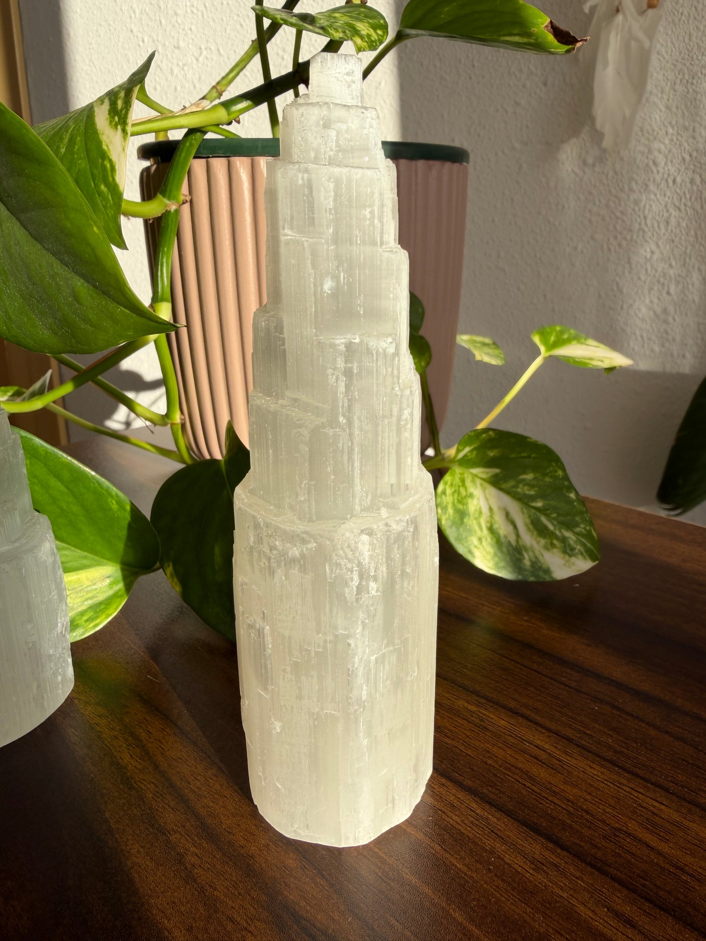 Monolito de Selenita | Limpieza - Espiritualidad