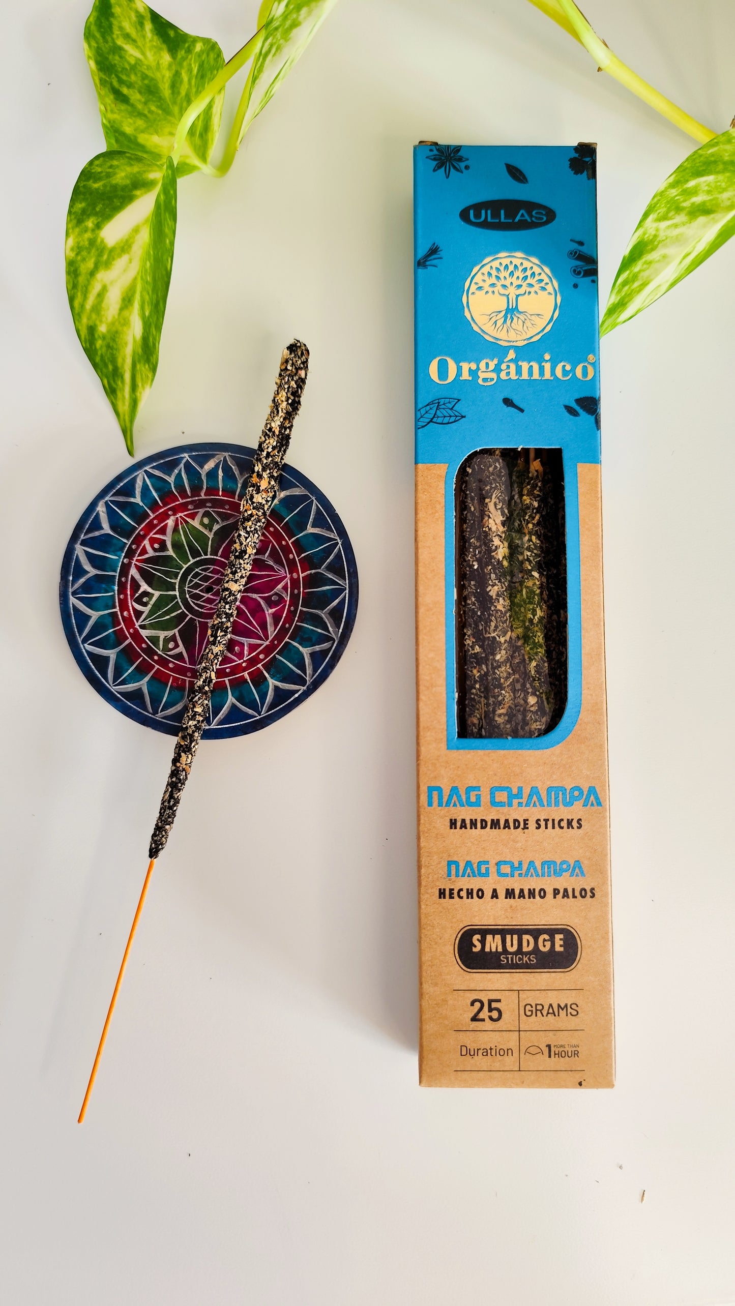 Incienso Nag Champa · Ullas Orgánico