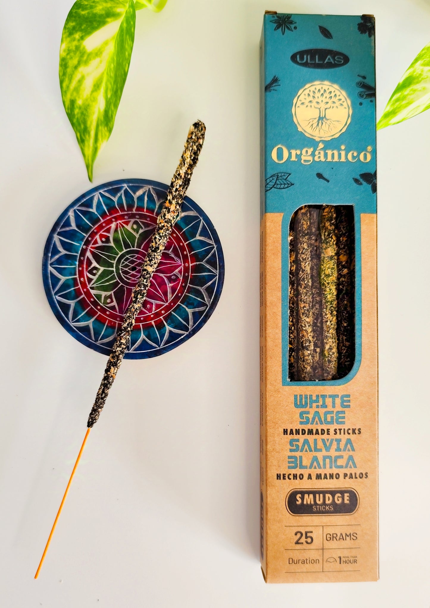Incienso Salvia Blanca · Ullas Orgánico
