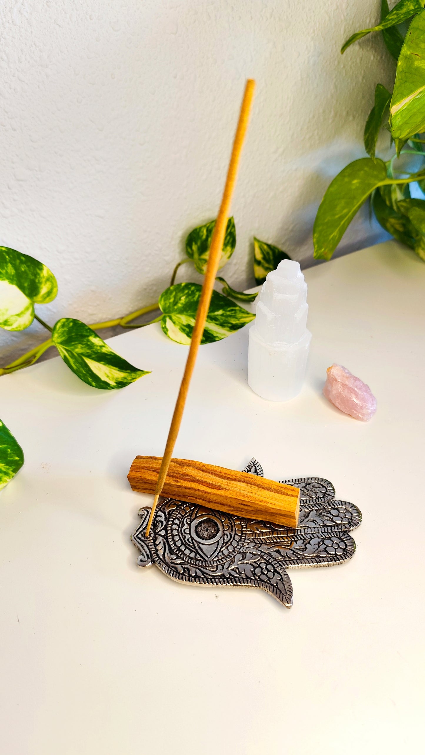 Porta Incienso · Hamsa Plata