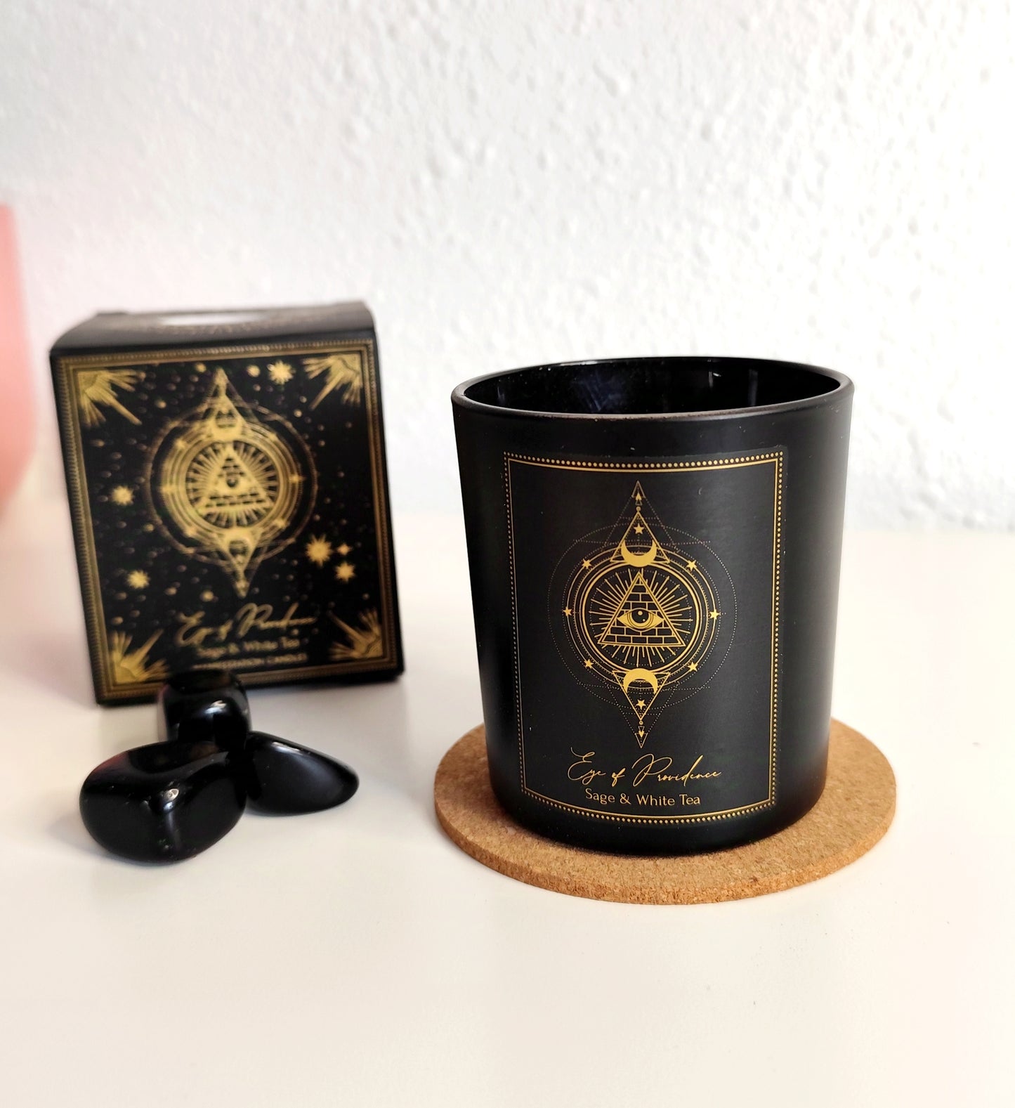 Velas Aromáticas de Manifestación con Minerales | Esoteric Collection