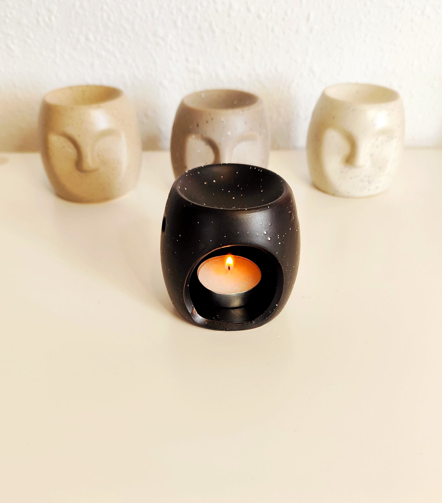 Quemador Aceites Esenciales · Cara