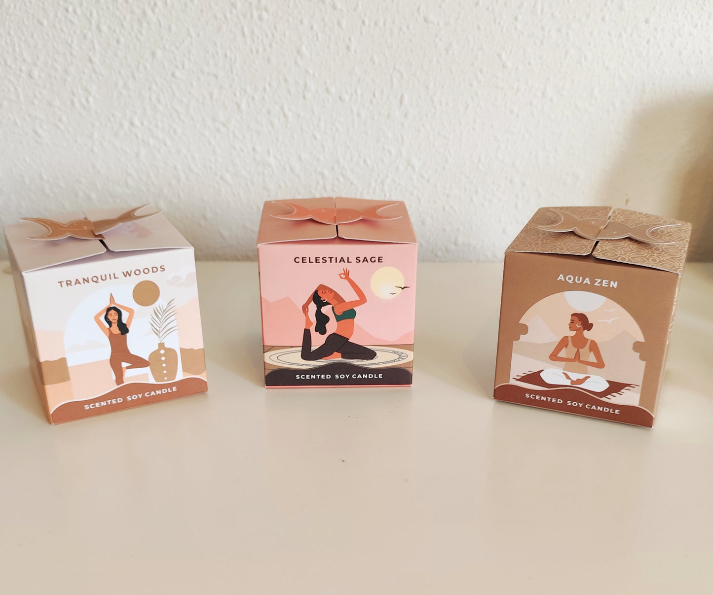Vela de Soja Pefumada | MoonShine Yoga