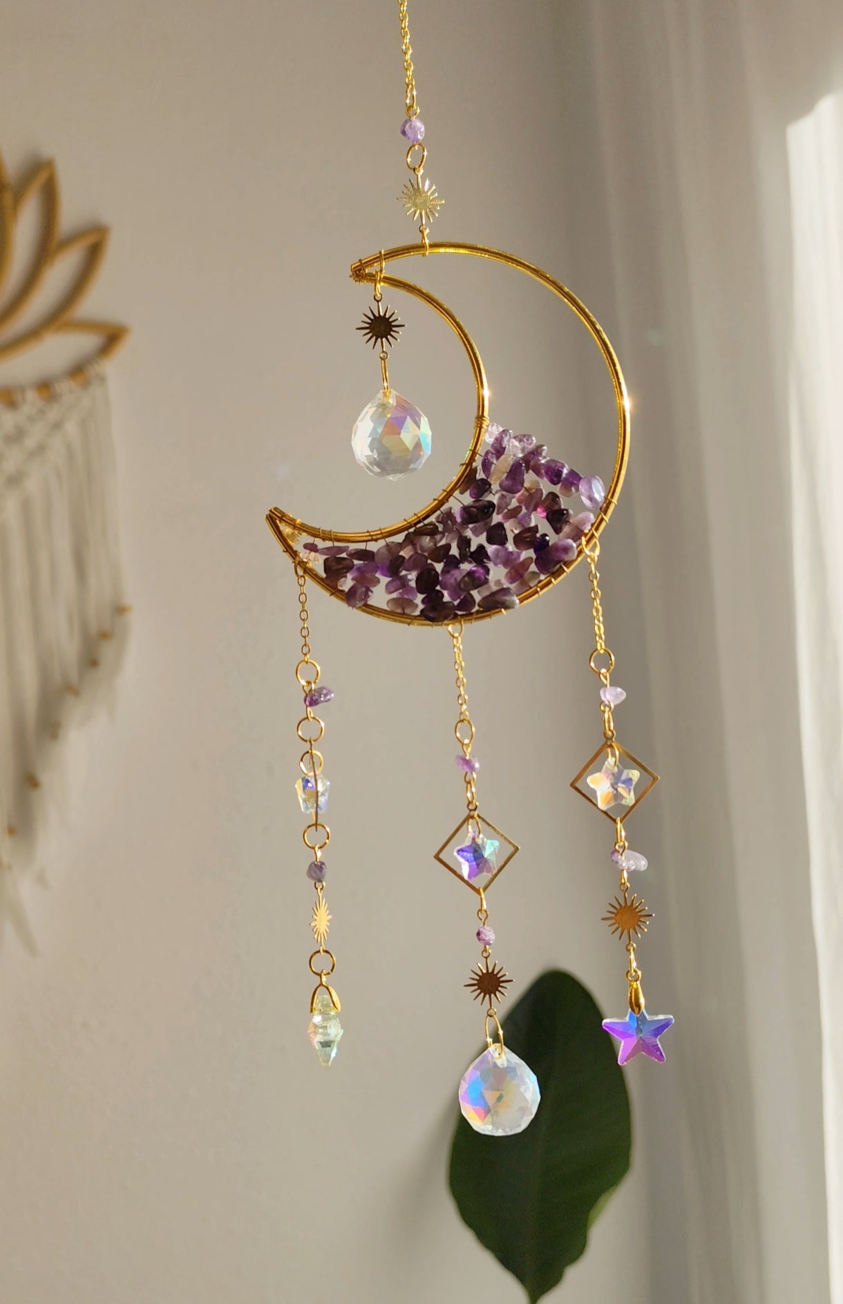 Colgante Feng Shui de Minerales | Atrapasol