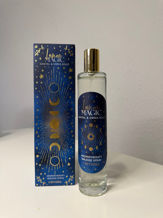 Lunar Magic Smudge Spray | Raíz de Lirio y Sándalo