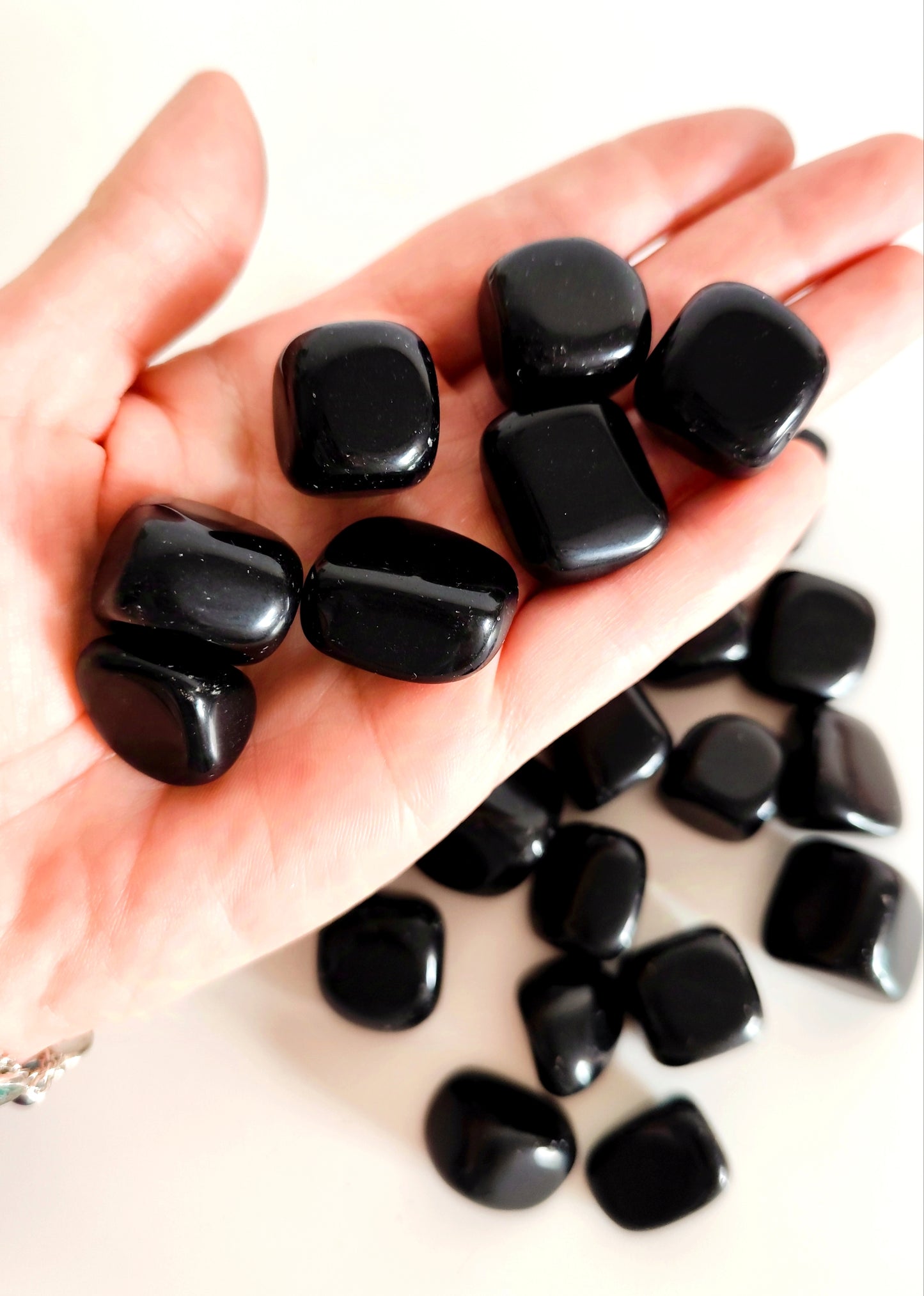 Obsidiana Negra Rodado | Crecimiento personal y Protección
