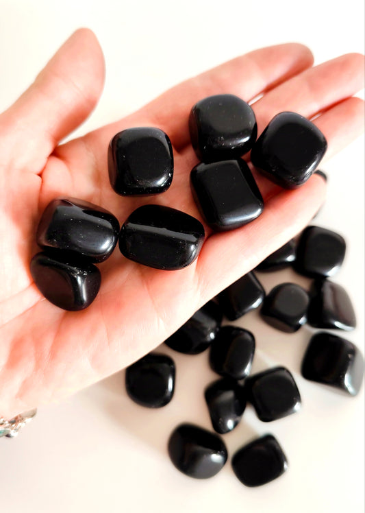 Obsidiana Negra Rodado | Crecimiento personal y Protección