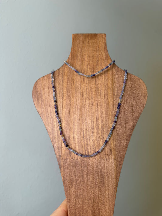 Pulsera Facetada Fluorita | Claridad-Concentración