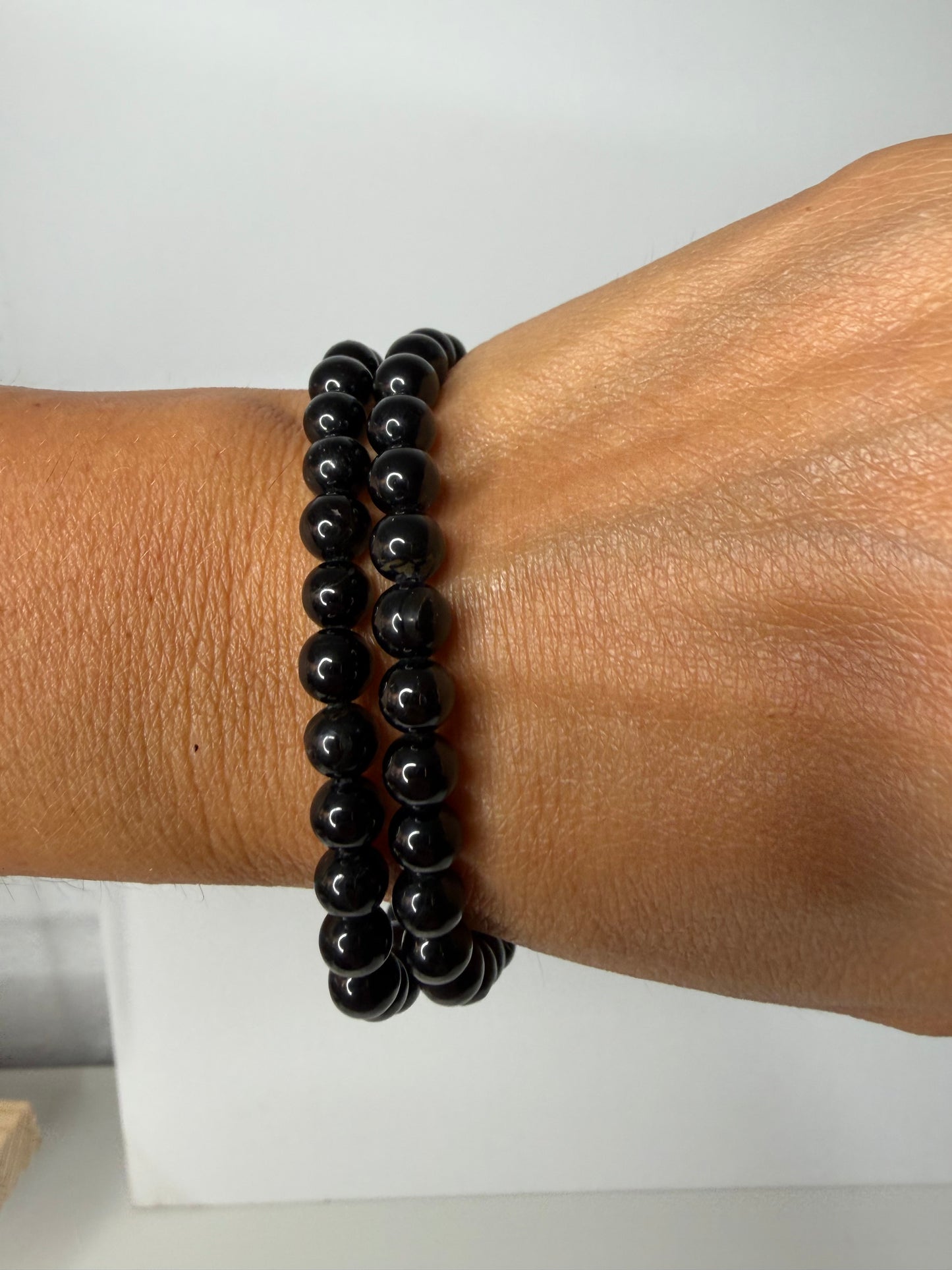Pulsera Mineral | Turmalina Negra