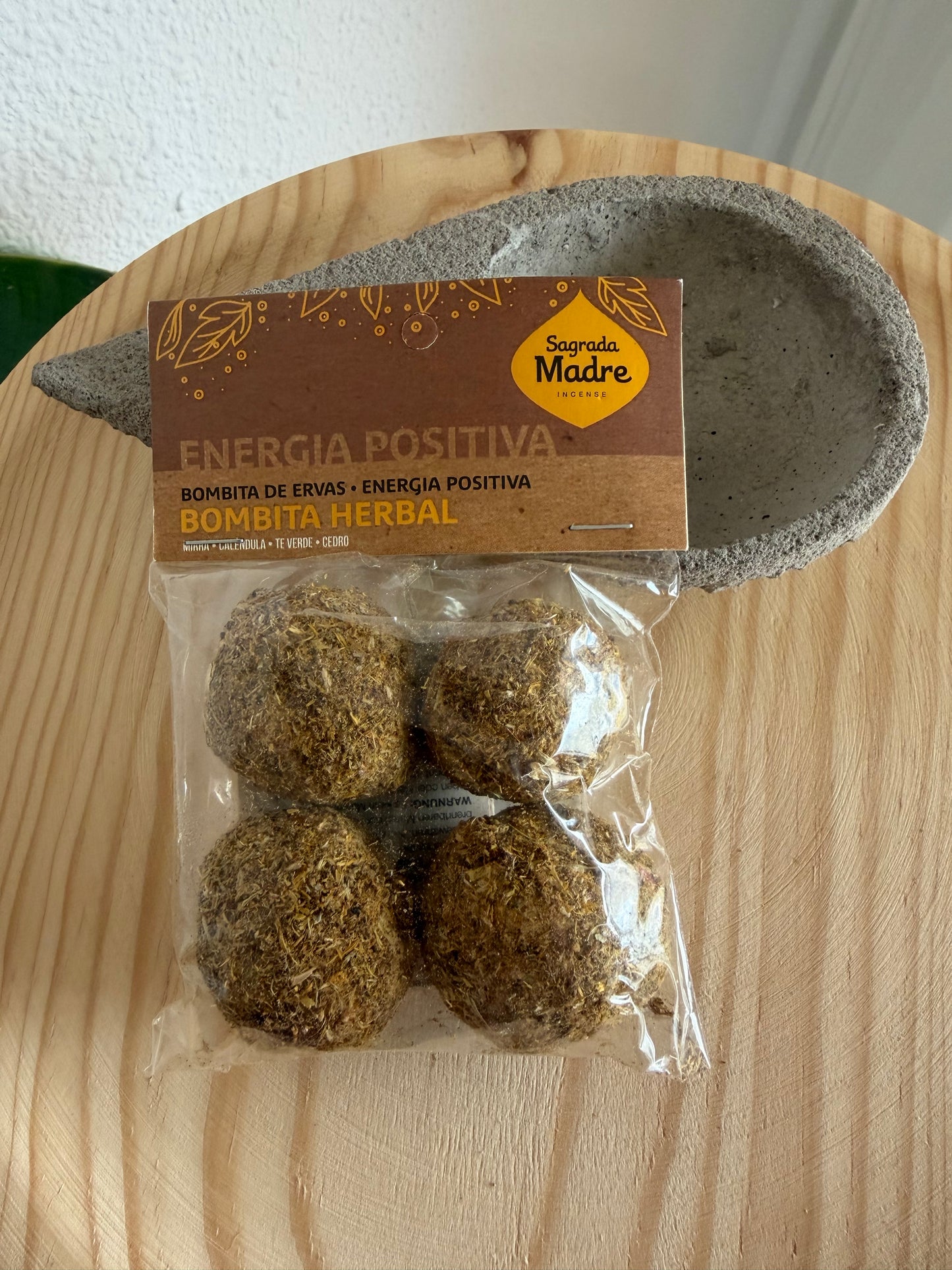 Bombitas Energía Positiva– Defumación activada Sagrada Madre