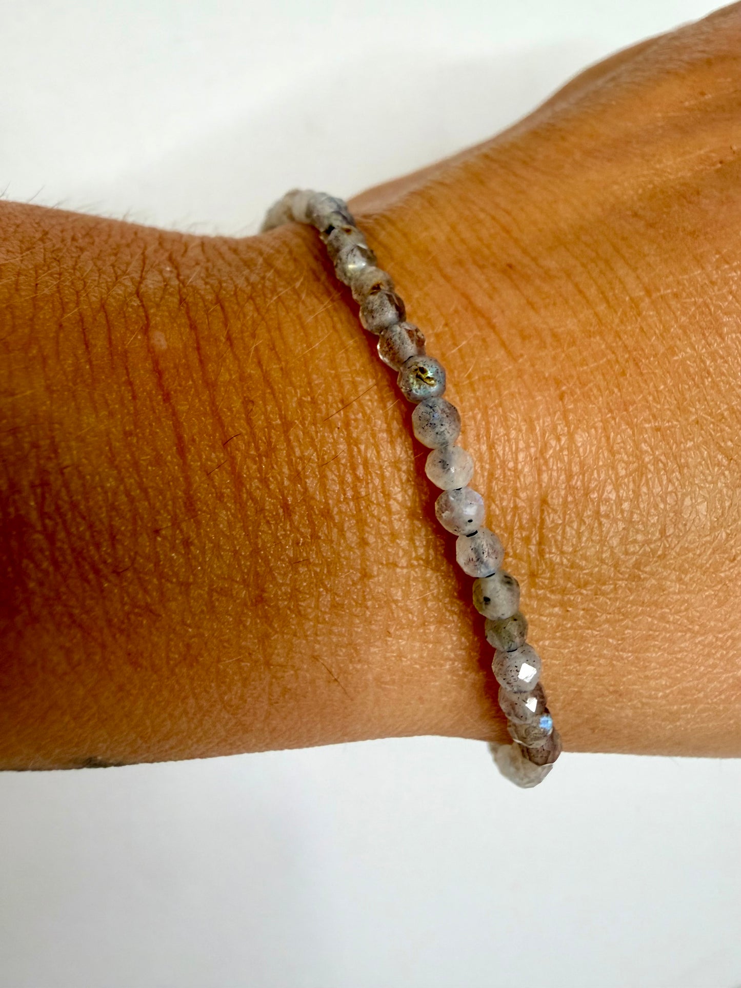 Pulsera Facetada Labradorita | Protección-Transformación