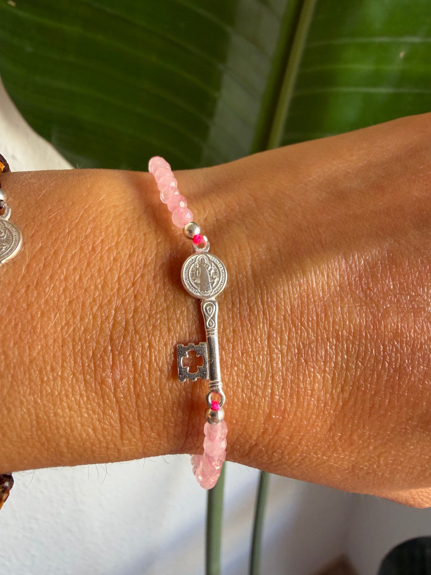 Pulsera Llave San Benito| Abre Caminos y Protección