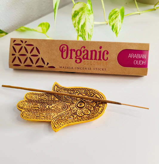 Incienso Masala Arabian Oudh · Organic Goodness