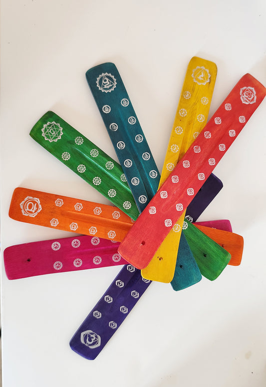 Porta Incienso Símbolo Chakras