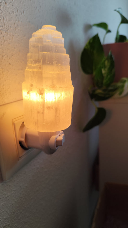 Lámpara de Selenita