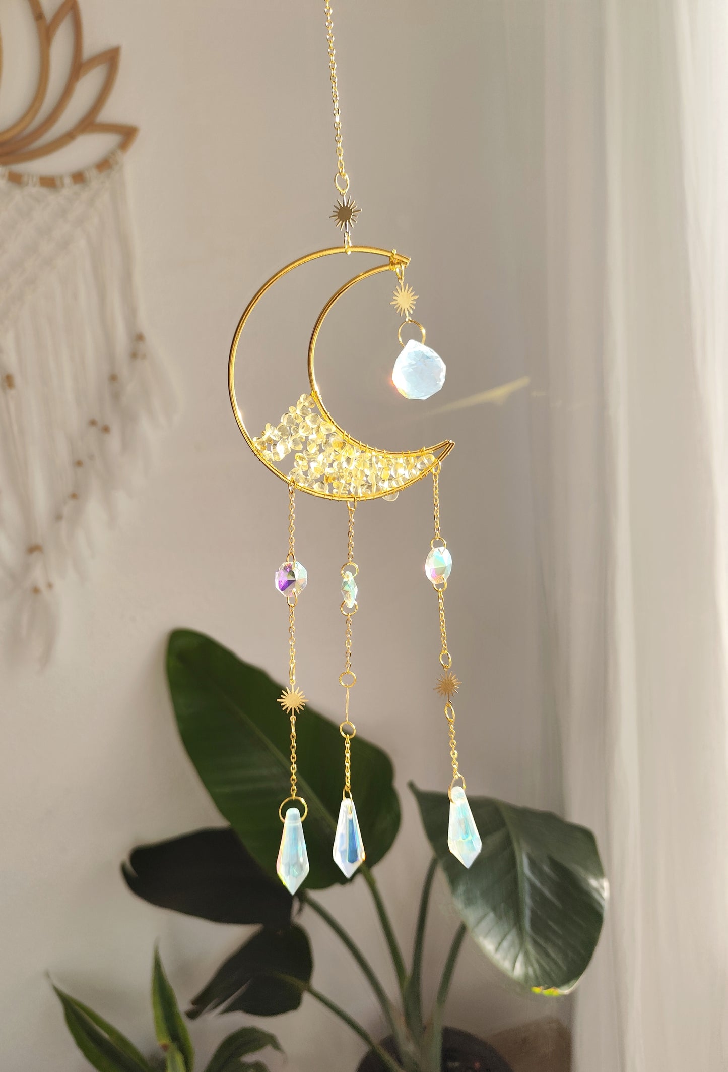 Colgante Feng Shui de Minerales | Atrapasol