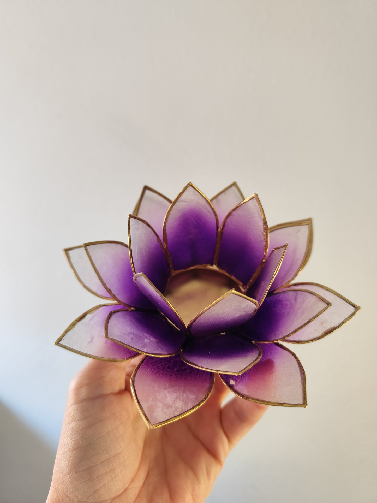 Portavelas Flor de Loto ( En Breves)