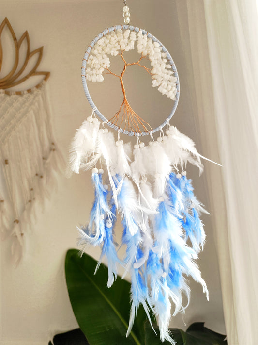 Árbol de la Vida Minerales con Jade Blanco| Atrapasueños