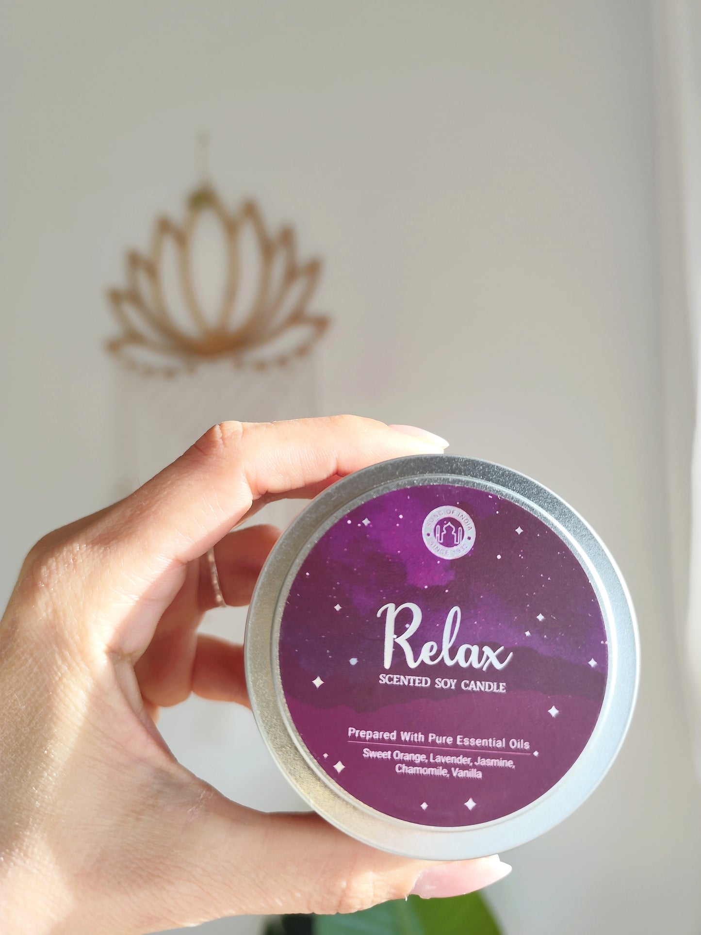 Vela Relax | Gama de Descanso Song Of India